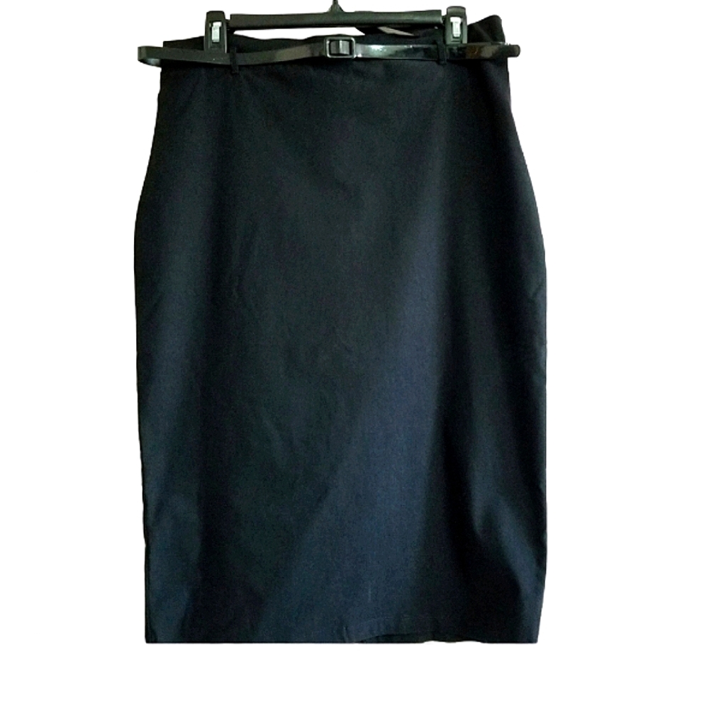 Plus Size Belted Skirt